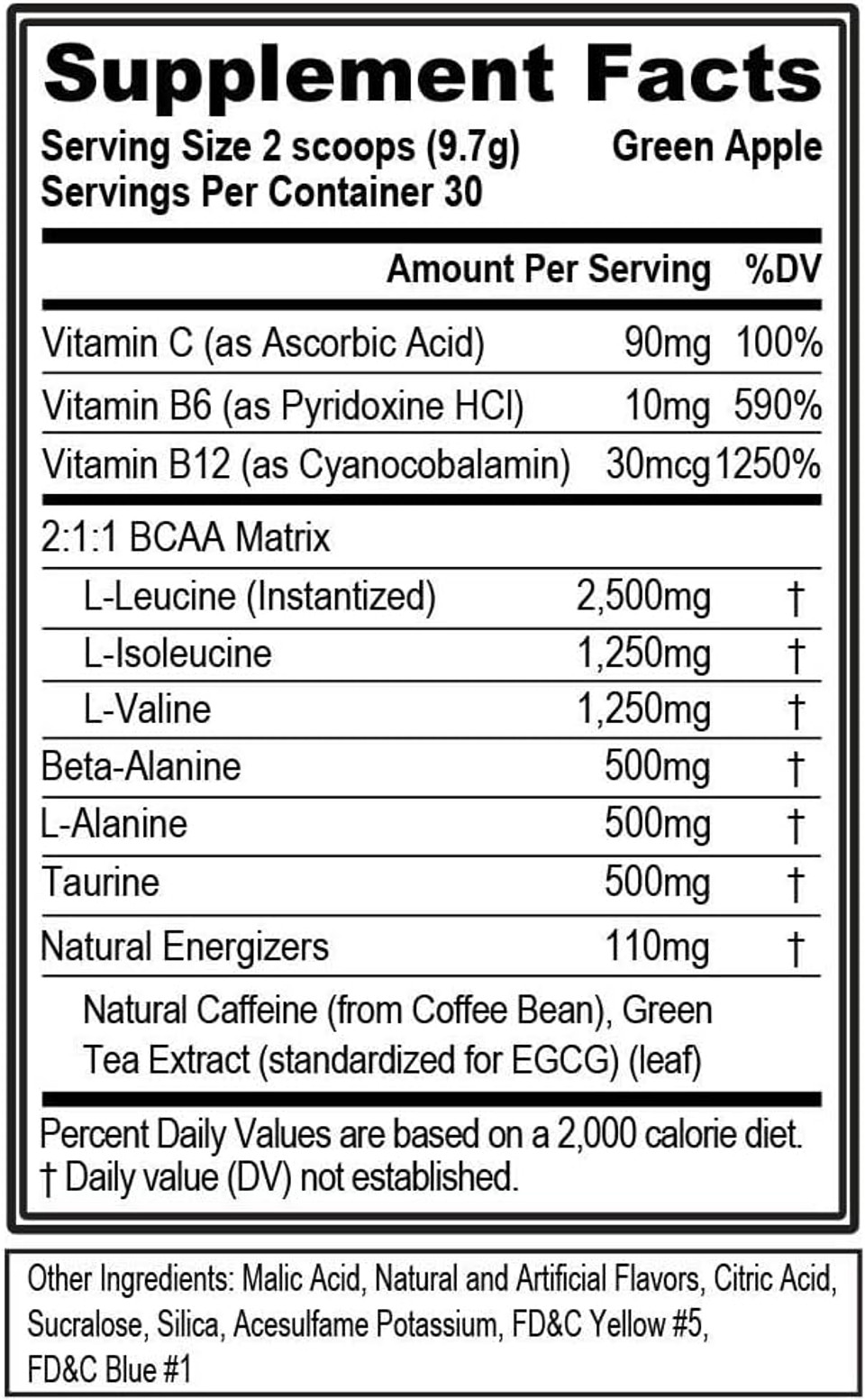 Evl Bcaas Amino Acids Powder - Rehydrating Bcaa Powder Post Workout Recovery Drink With Natural Caffeine - Bcaa Energy Pre Workout Powder For Muscle Recovery Lean Growth And Endurance - Green Apple Evl Bcaas Amino Acids Powder - Rehydrating Bcaa Powder Post Workout Recovery Drink With Natural Caffeine - Bcaa Energy Pre Workout Powder For Muscle Recovery Lean Growth And Endurance - Green Apple