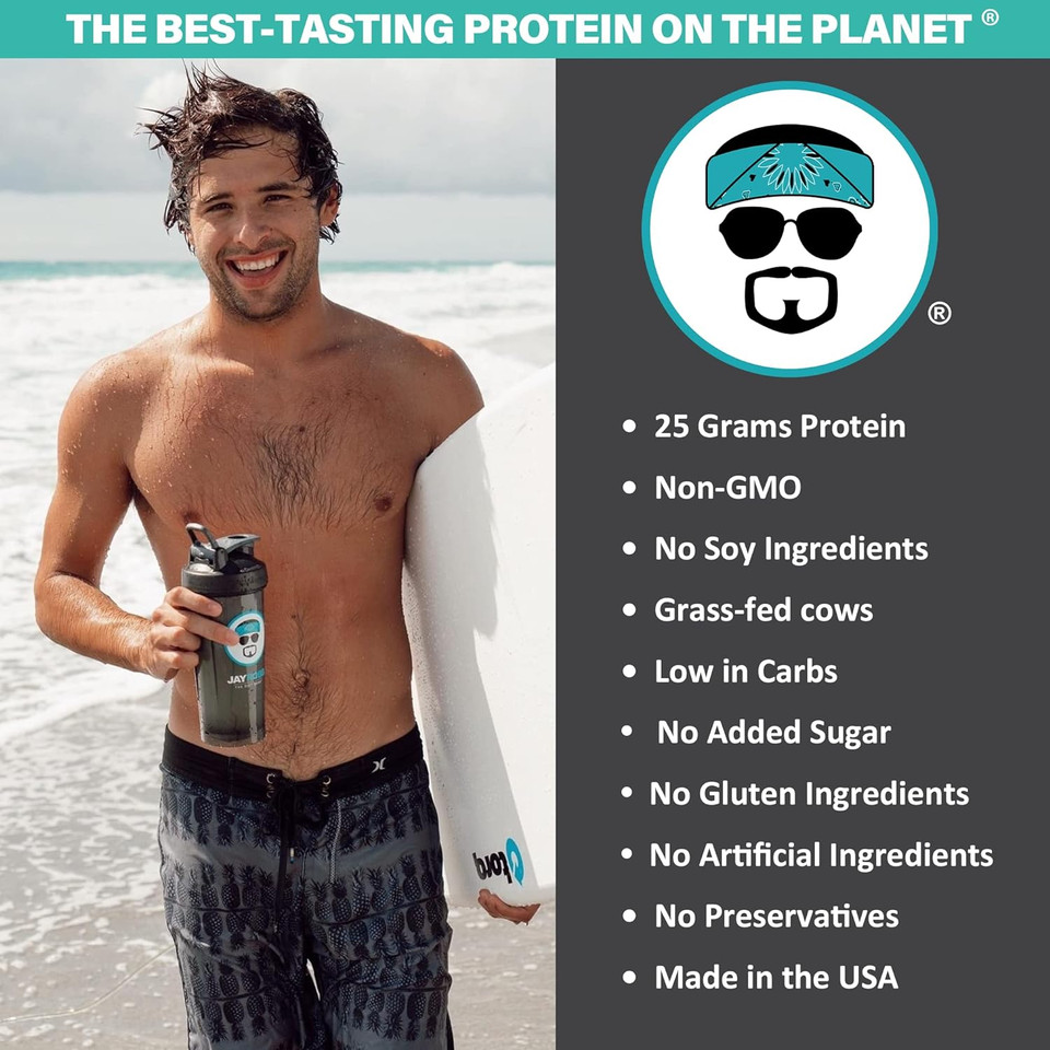 Jay Robb Whey Protein (Chocolate, 12 Oz)