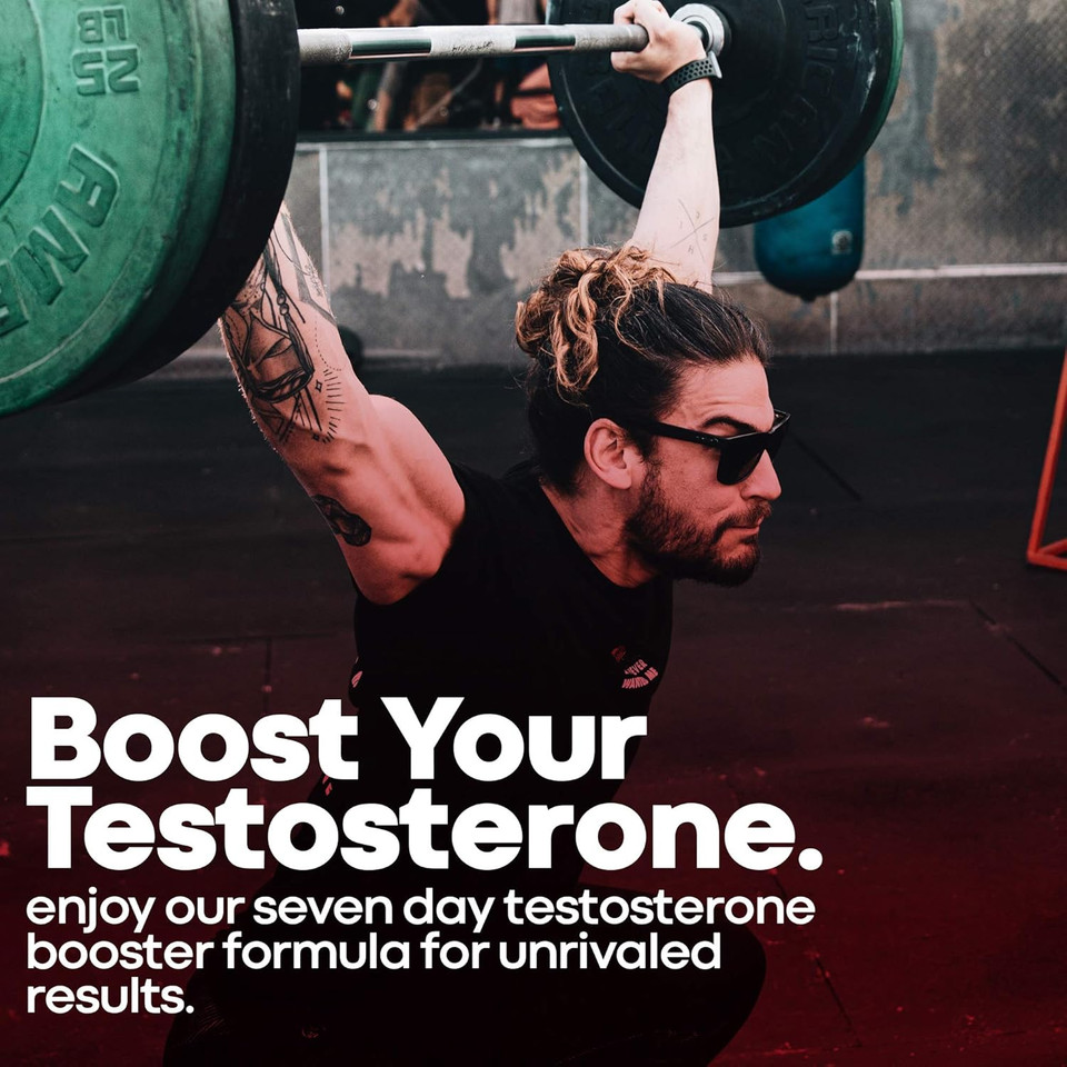 Herbtonics Testosterone Booster For Men Male Enhancing Pills - Enlargement Supplement Increase Size, Energy Strength & Stamina Enhancement Ginseng Pill & Tribulus Terrestris 60 Vegan Capsules