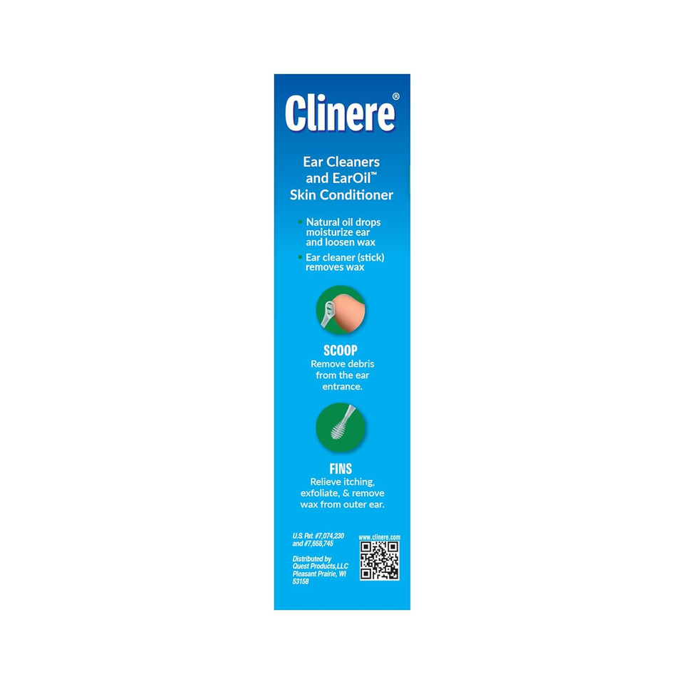 Ear Oil Conditioner & Ear Cleaners Cleaning Care Kit, 1 Ea, 1Count, 4 Ear Tips