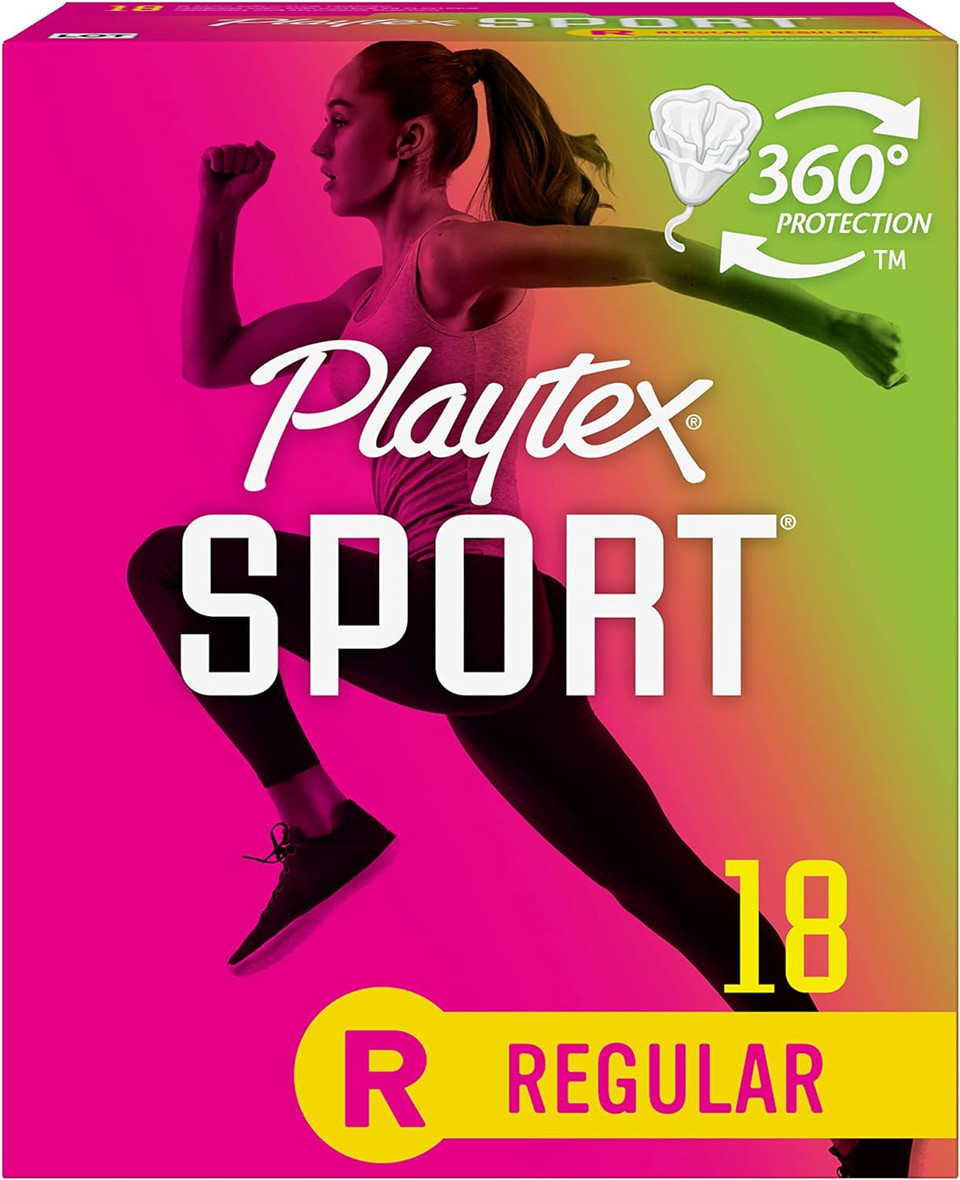 Sport Tampons, Regular Absorbency, Fragrance-Free - 18Ct