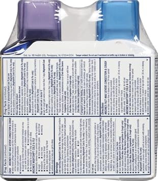 Mucinex Fast-Max & Nightshift Combo Pack - Max Strength Cough & Cold Medicines For Mucus Relief, Chest Congestion, Nasal Congestion, Sinus Congestion, Sinus Pressure, Cough Symptom Relief (2X 6 Fl Oz)