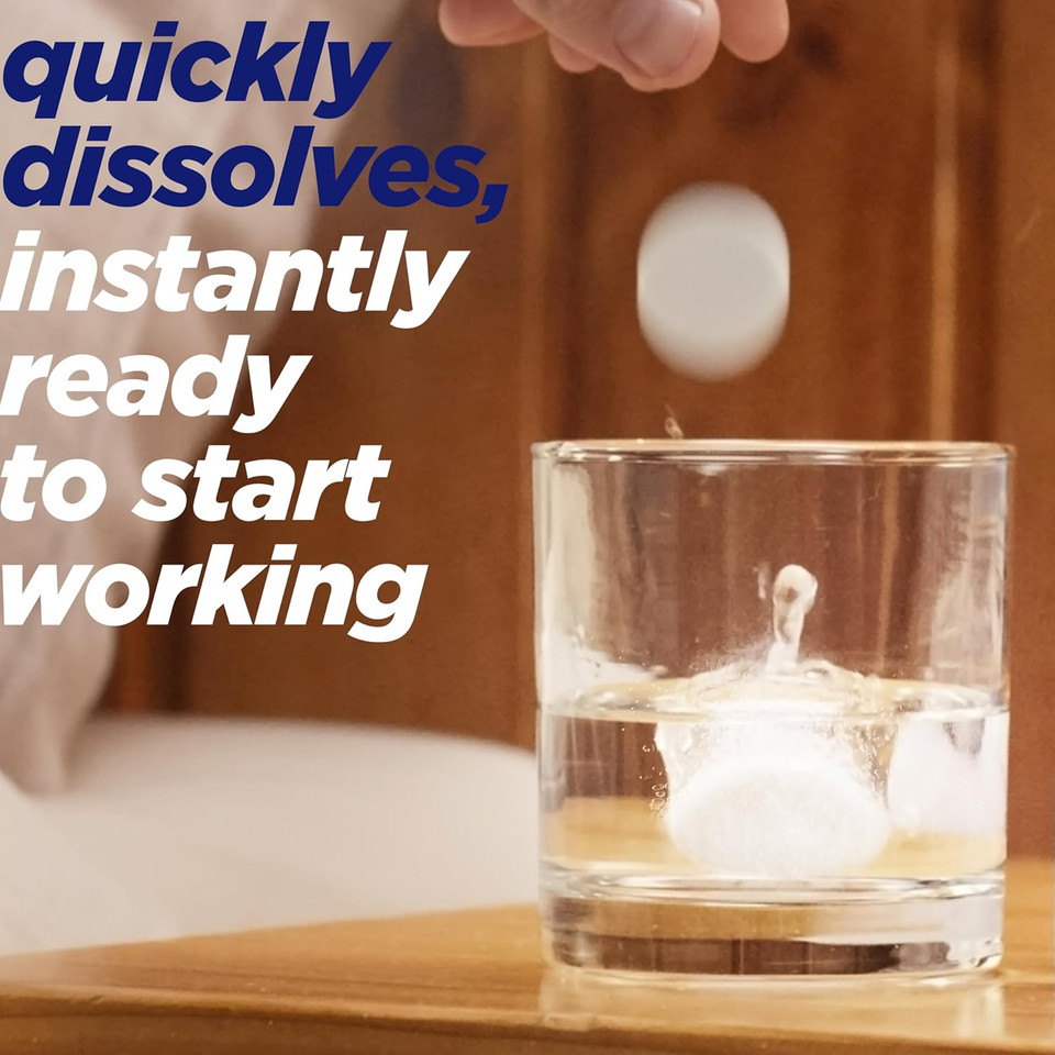 Alka-Seltzer Plus Cold & Flu Medicine For Nasal Congestion, Cough, Fever - Citrus, 48Ct