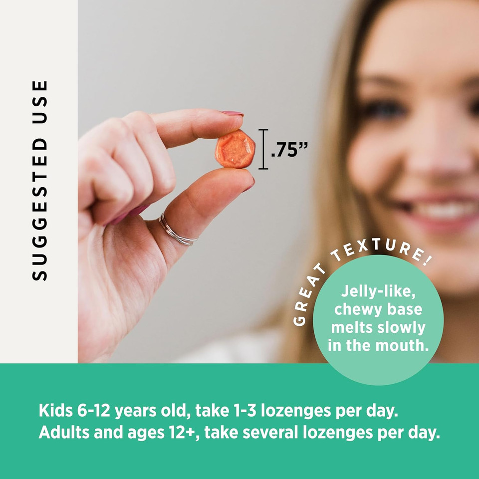 Matys Kids Belly Soother Lozenges For Ages 6 Years Old +, Yummy Black Currant Flavor, Stomach Ache Relief For Childrens Upset Tummy & Digestive Comfort, Sugar Free, Vegan, Dye Free, 20 Count