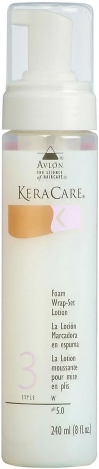 Kera Care Foam Wrap-Set Lotion 8 Oz