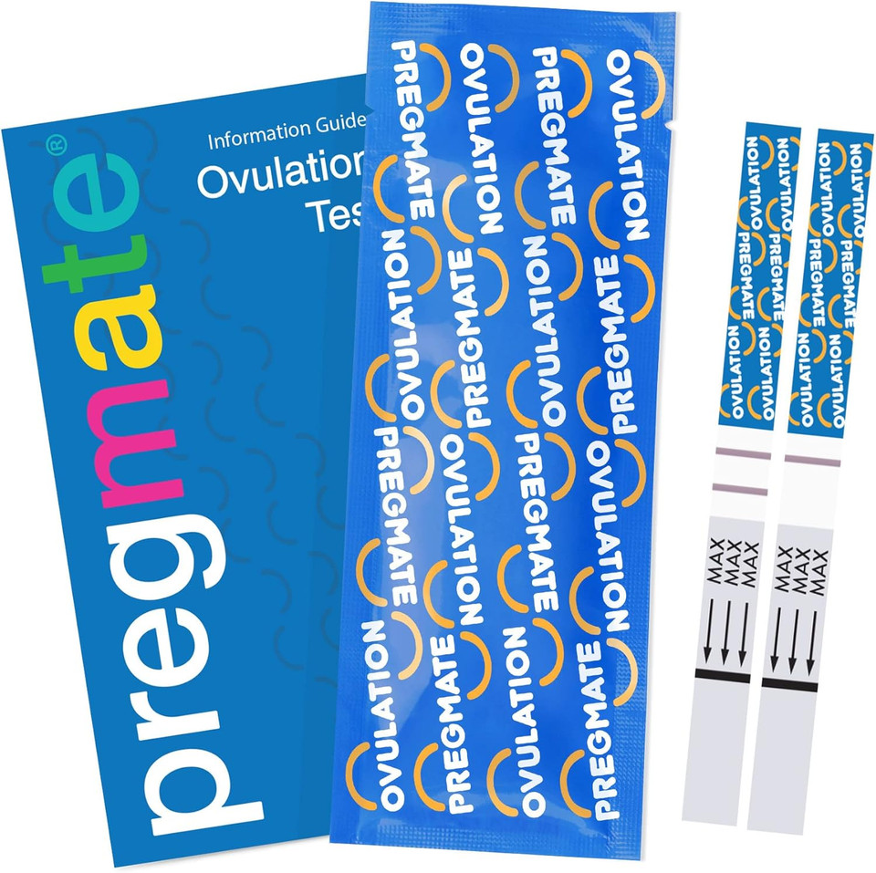 Pregmate 50 Ovulation And 20 Pregnancy Test Strips Predictor Kit