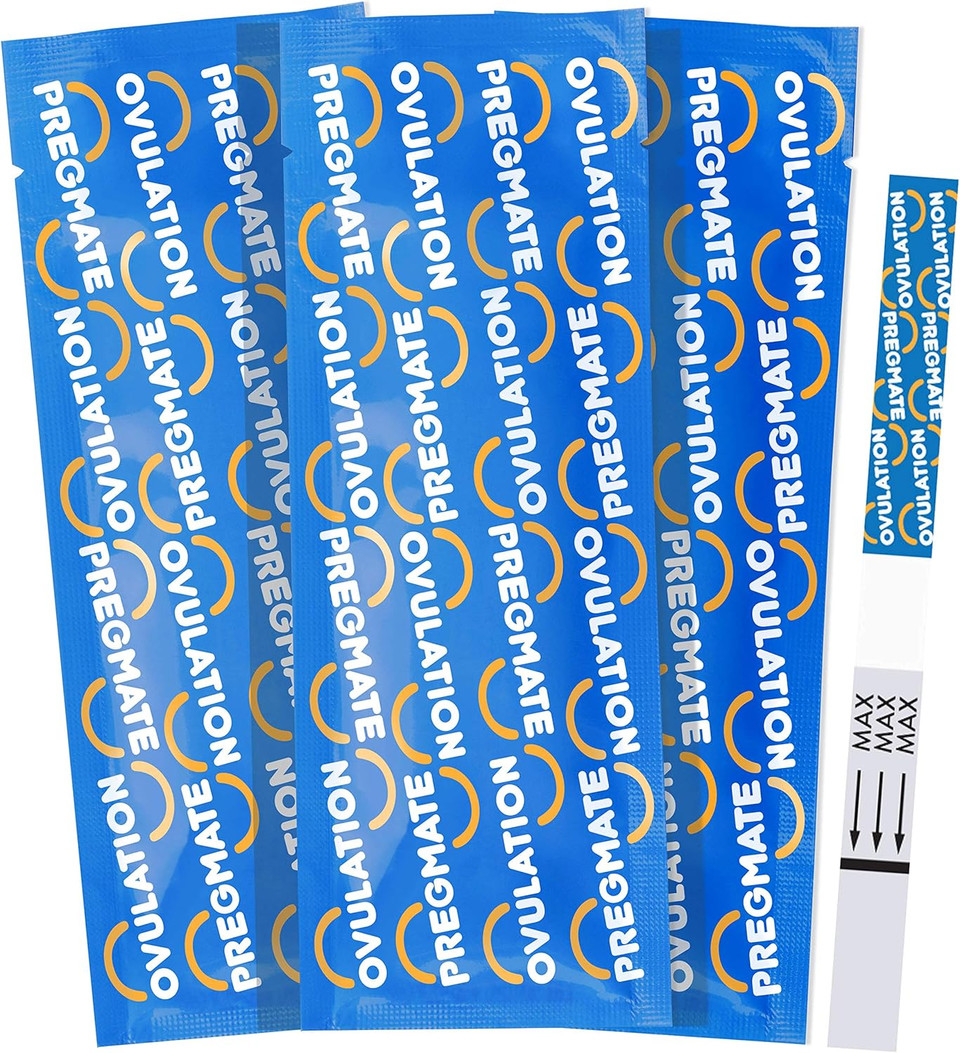 Pregmate 50 Ovulation And 20 Pregnancy Test Strips Predictor Kit