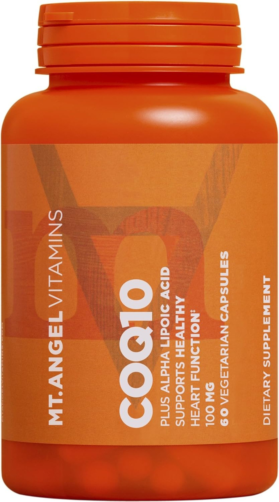 Mt. Angel Vitamins Coq10 100Mg Plus Alpha Lipoic Acid, Superior Absorption Natural Supplement Form Of Coenzyme Q10, With Ala, 30 Vegetarian Capsules Mt. Angel Vitamins Coq10 100Mg Plus Alpha Lipoic Acid, Superior Absorption Natural Supplement Form Of Coenzyme Q10, With Ala, 30 Vegetarian Capsules