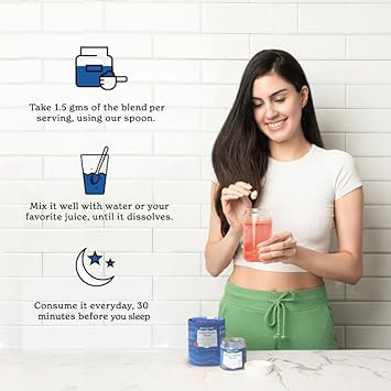 Beauty Dream Blend 45 G (30 Servings) | With Chamomile, Hyaluronic Acid | For Restful Sleep