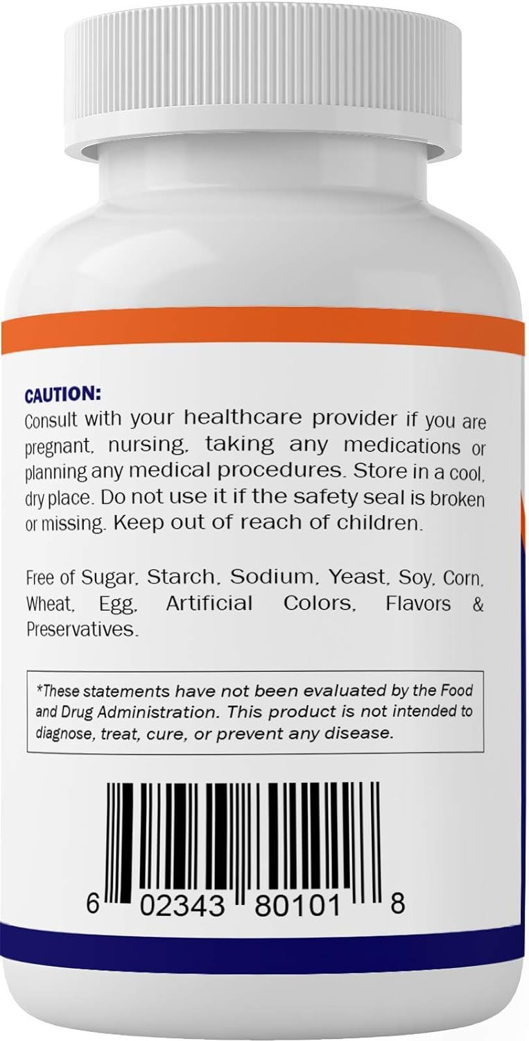 Vitamatic Valerian Root 1300 Mg 240 Capsules - 4X Concentrated Extract