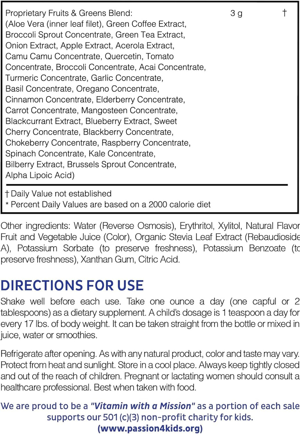 Mega Liquid Multivitamins, Trace Minerals, Amino Acids, Turmeric For Adults, Men, Women, Teens, Kids, Non-Gmo, No Soy, No Dairy