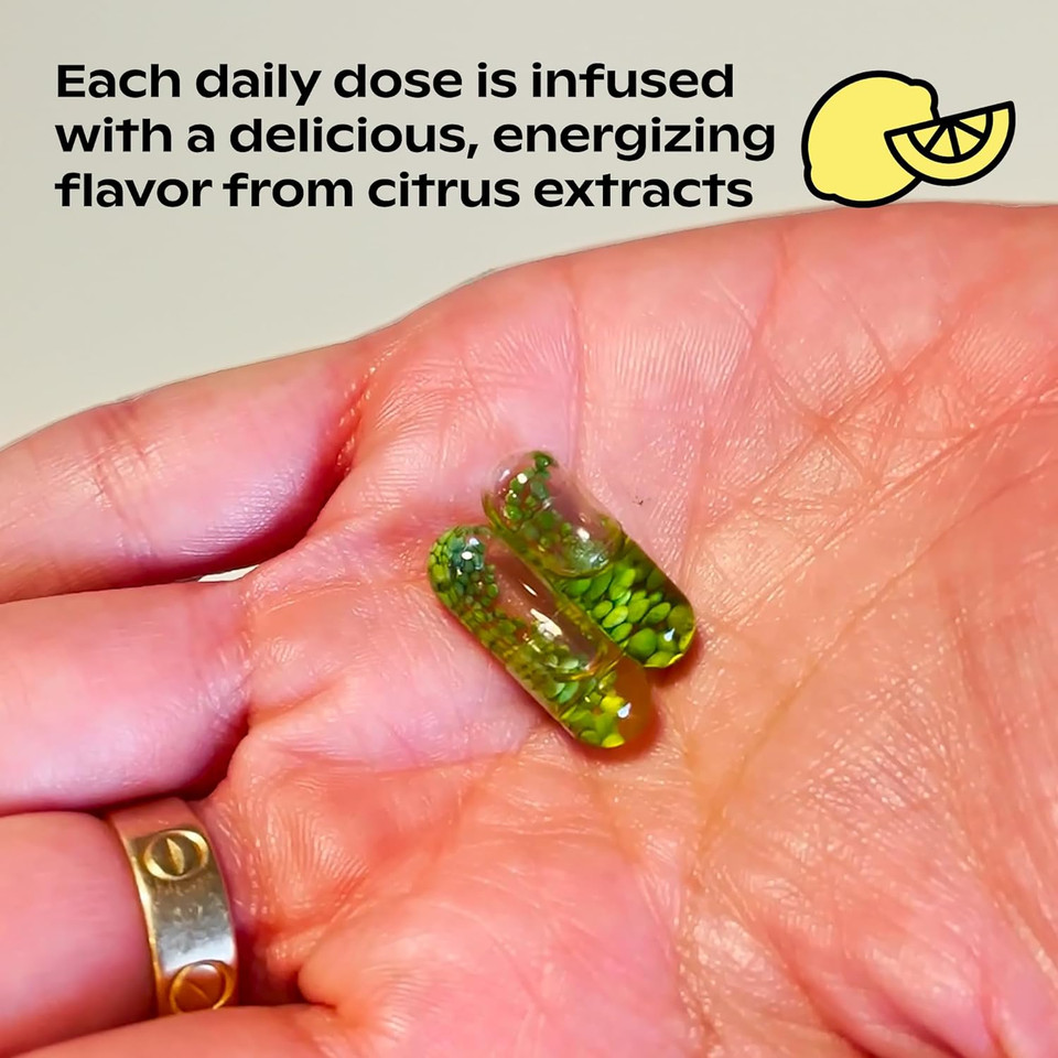 Wholier Plant Based Multivitamin Vegan Omega-3 Dha Epa, Vitamin D, Vitamin B12, Zinc, Vitamin K2, Iron, Iodine, Selenium. 60 Count (30-Day Supply) Glass Bottle