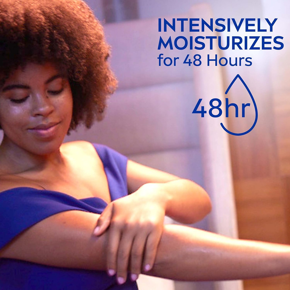 Nivea Shea Nourish Body Lotion, Dry Skin Lotion With Shea Butter, Pack Of 6, 2.5 Fl Oz Travel Size Toiletries