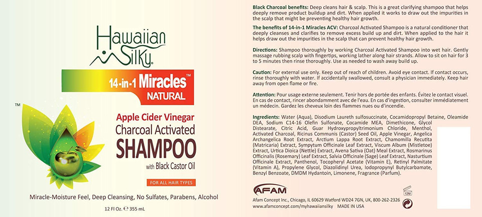 Miracles Apple Cider Vinegar Shampoo And Vinegar Combo