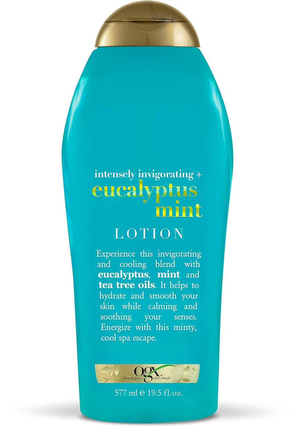 Ogx Intensely Invigorating + Eucalyptus Mint Body Lotion, 19.5 Fl Oz (Pack Of 1)
