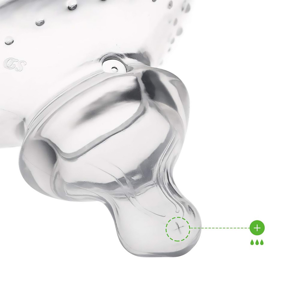 Haakaa Nipple Shields Breast Shields For Nursing New Upgrade Extra-Soft Flexible, 1Pc