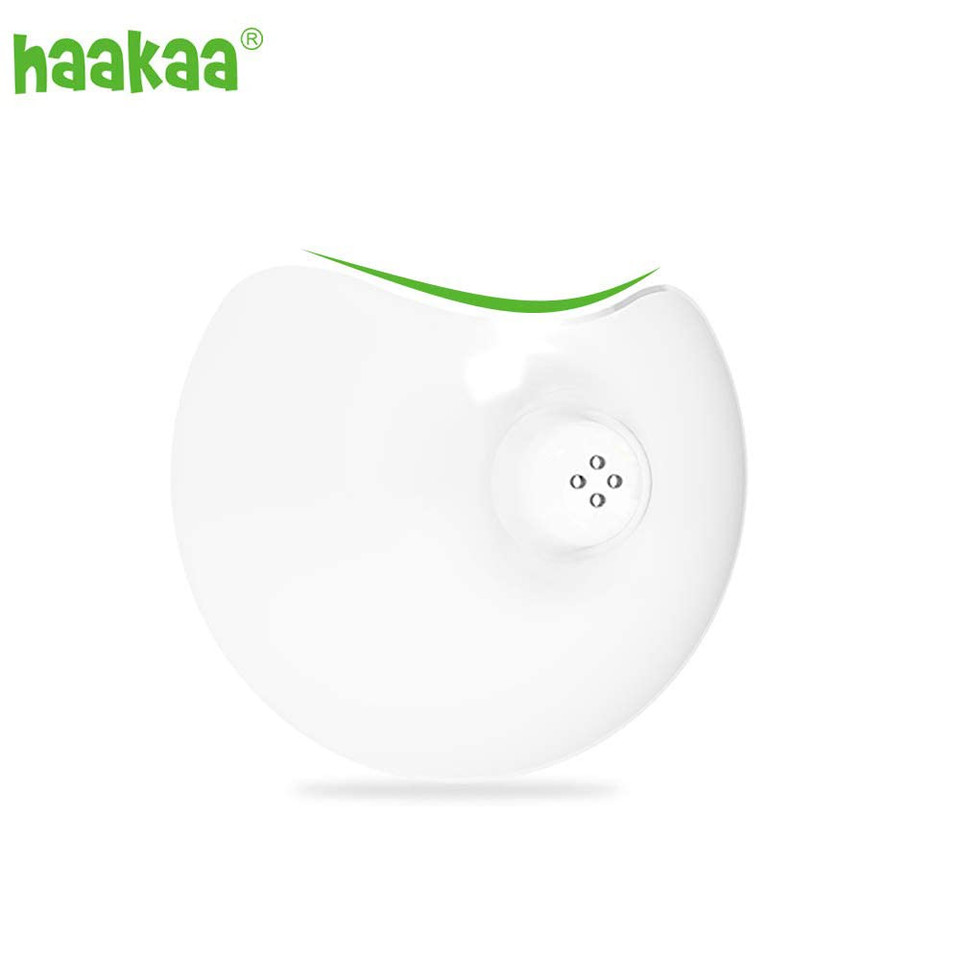 Haakaa Nippleshield Silicone Nipple Shields For Breastfeeding With Carry Case Ultra-Thin Super-Soft (18Mm, 2Pk)