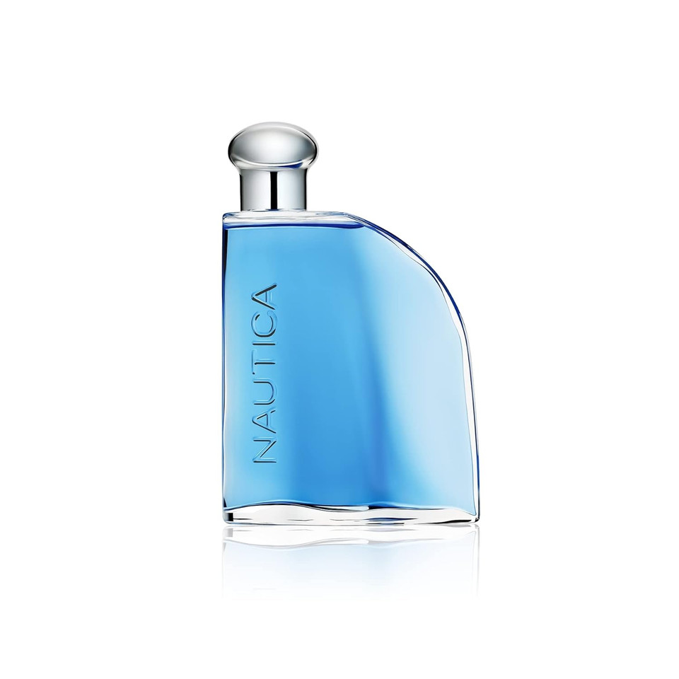 Nautica Blue Eau De Toilette For Men - Invigorating, Fresh Scent - Woody, Fruity Notes Of Pineapple, Water Lily, And Sandalwood - Everyday Cologne - 3.4 Fl Oz