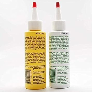 Wild Growth Set (Hair Oil 4 Oz + Light Oil Moisturizer 4 Oz)