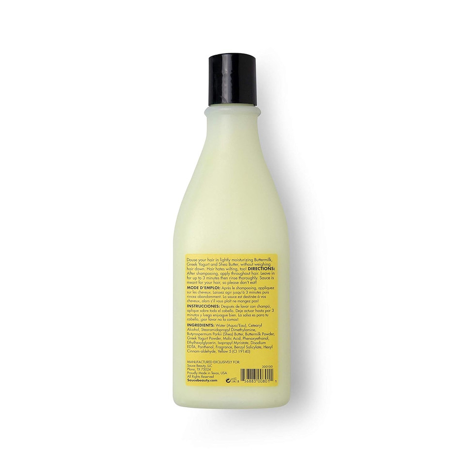Sauce Beauty Creamy House Dressing Conditioner - Moisturizing Hair Conditioner For Curly Hair - 10 Fl Oz Conditioner For Fine-Medium Hair W/Shea Butter (Creamy House Dressing)