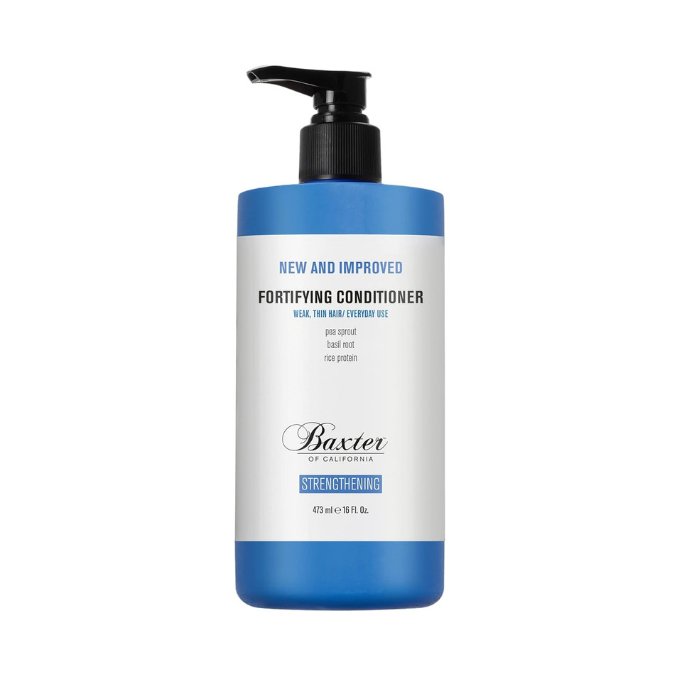 Baxter Of California Daily Fortifying Conditioner For Men | All Hair Types | Moisturizes And Detangles | Fresh Mint Scent | Father'S Day Gift Guide