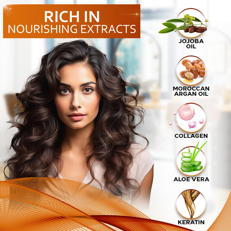 Moroccan Argan Oil Shampoo And Conditioner Set - Sulfate Free With No Parabens - Botanicals For Women And Men - Professional Moisturizing, Anti Frizz, Hydrating Solution For Dry, Wavy And Curly Hair Moroccan Argan Oil Shampoo And Conditioner Set - Sulfate Free With No Parabens - Botanicals For Women And Men - Professional Moisturizing, Anti Frizz, Hydrating Solution For Dry, Wavy And Curly Hair