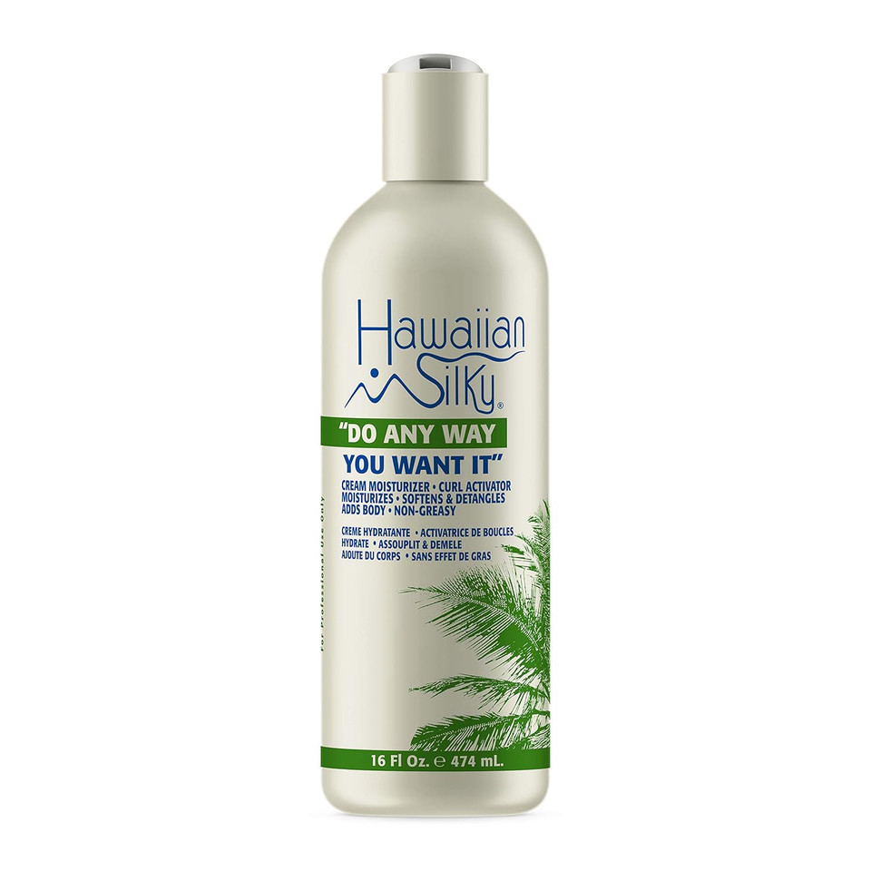 Hawaiian Silky Keratin Cream Curl Activator, 16 Fl Oz