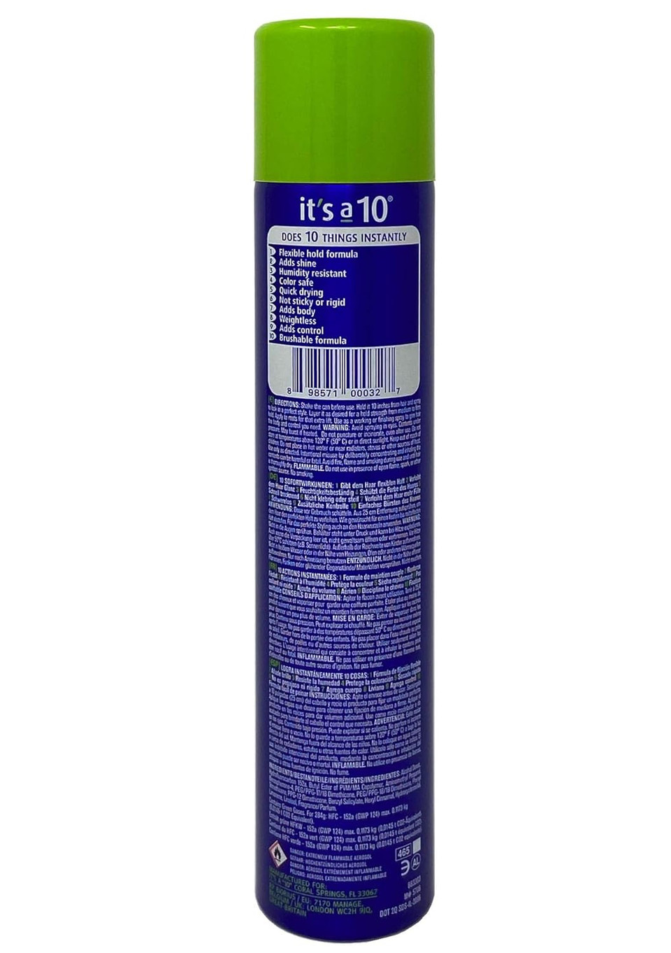 It'S A 10 Haircare Miracle Finishing Spray, 10 Fl Oz