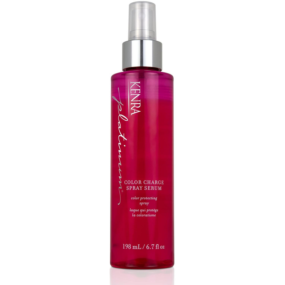 Kenra Platinum Color Charge Spray Serum | Color Protecting Spray |Retains Color Pigments With Shine | Environmental & Thermal Protection | All Hair Types