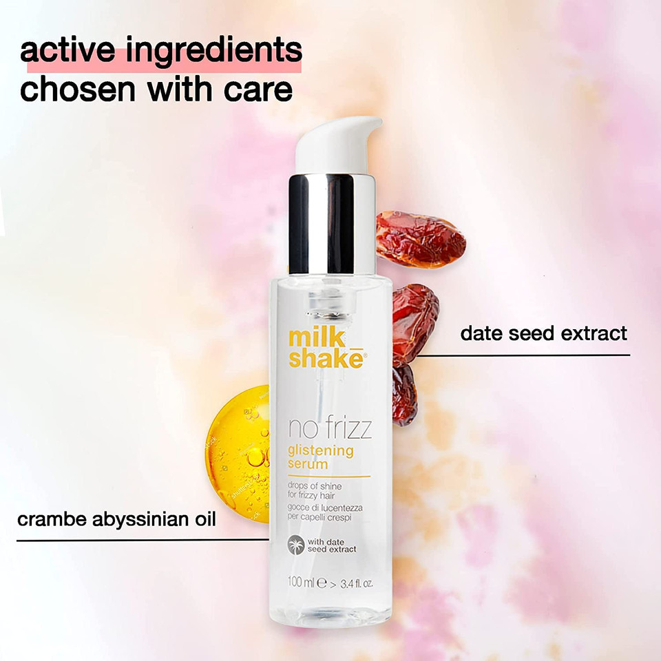Milk_Shake Glistening Serum - Hair Serum For Frizzy Hair - All Natural Anti Frizz Hair Serum - 3.4 Fl Oz