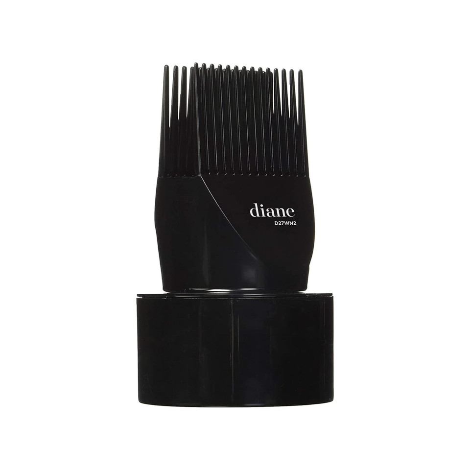 Diane Dryer Pick Attachment  Blow Dryer Comb Attachment, Fits Most Dryers With 2 Barrels  Black  D27Wn2