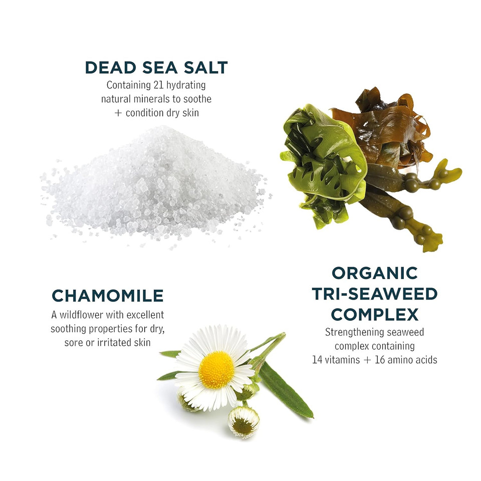 Sea Magik Silky Smooth Body Lotion 10.14Oz/ 300Ml / Mineral-Rich / Dead Sea Salt And Organic Seaweed/ 100% Vegan/ Sustainable Packaging