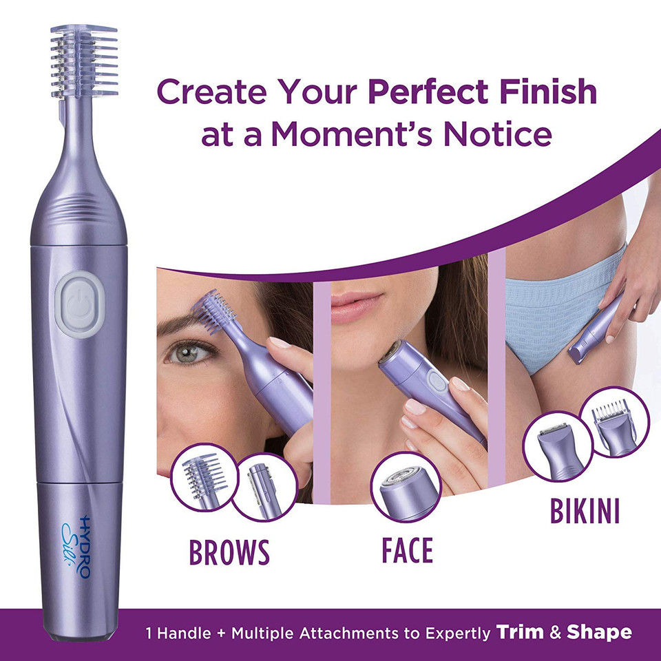 Perfect Finish Trimmer, 8-In-1 Grooming Kit For Women