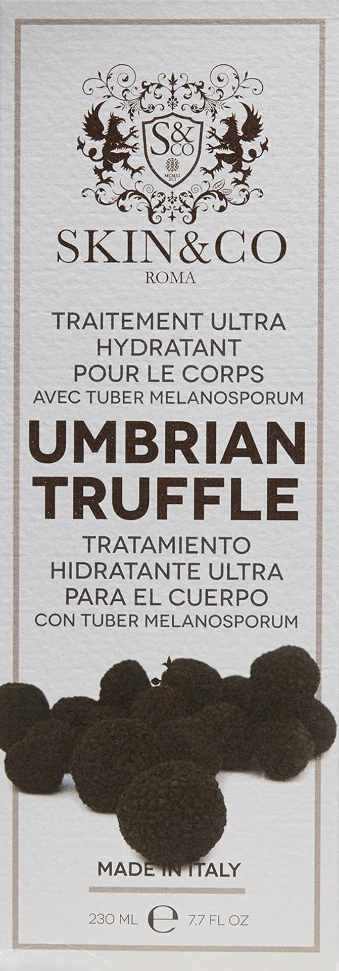 SKIN&CO Roma Umbrian Truffle Body Lotion, 7.7 Fl Oz