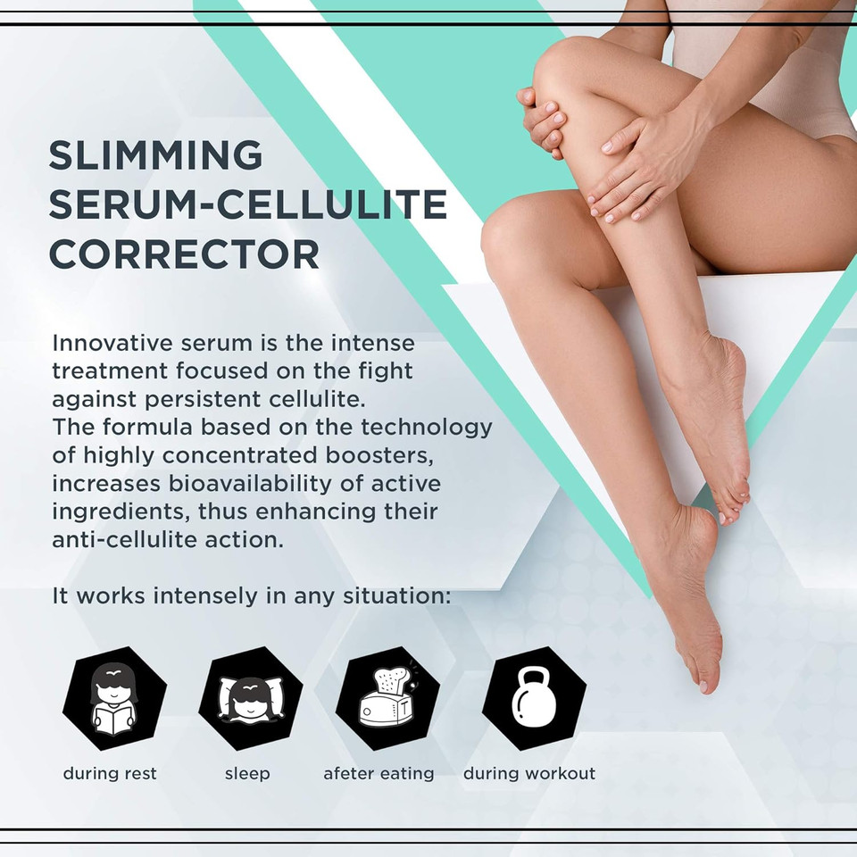 Slim Extreme 3D Intensely Slimming + Firming Serum Anti-Cellulite,8.8 Fl. Oz. (250 Ml)