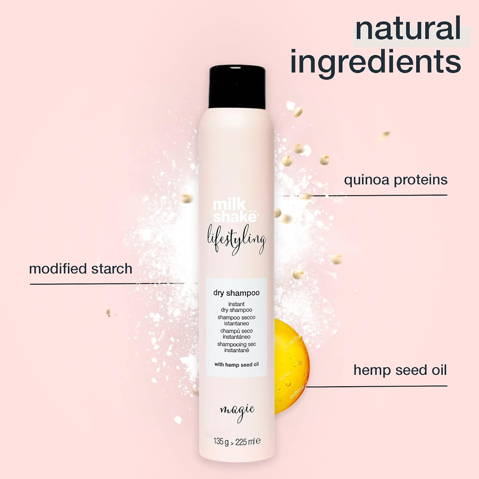 Milk_Shake Lifestyling Dry Shampoo - Instant Dry Shampoo For Women For Flat, Dry Or Oily Hair - 1.6 Fl Oz