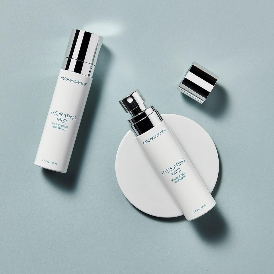 Colorescience Hydrating Setting Mist For Long Lasting Makeup And Calm, Replenished Skin