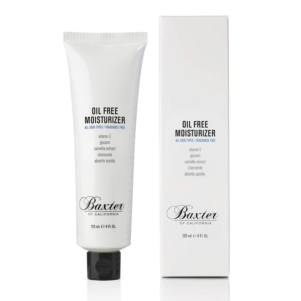 Baxter Of California Oil Free Face Moisturizer For Men | Lightweight | Fragrance Free | All Skin Types | 4 Fl Oz Baxter Of California Oil Free Face Moisturizer For Men | Lightweight | Fragrance Free | All Skin Types | 4 Fl Oz