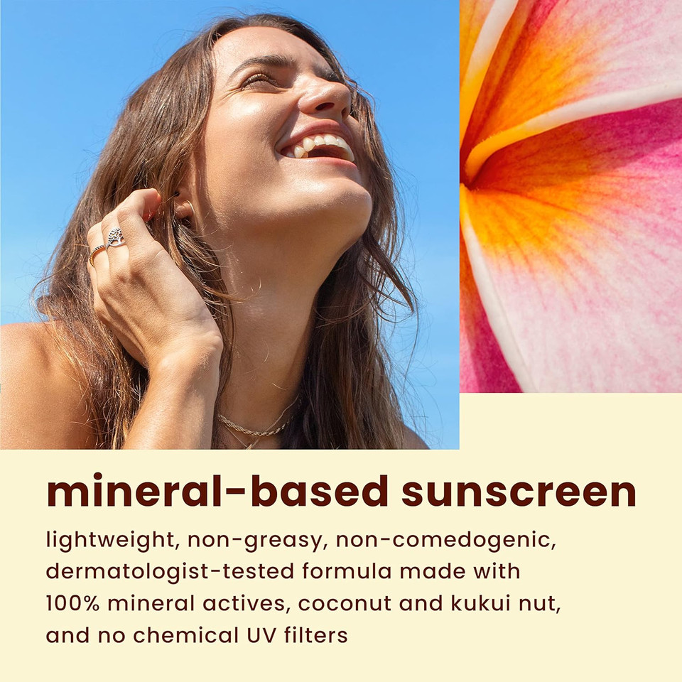Hawaiian Tropic Mineral Skin Nourishing Milk Sunscreen Spray Lotion Spf 30, 3.4Oz | Sun Milk, Zinc Oxide Sunscreen, Mineral Sunblock, Oxybenzone Free Sunscreen, Travel Size Sunscreen, 3.4Oz