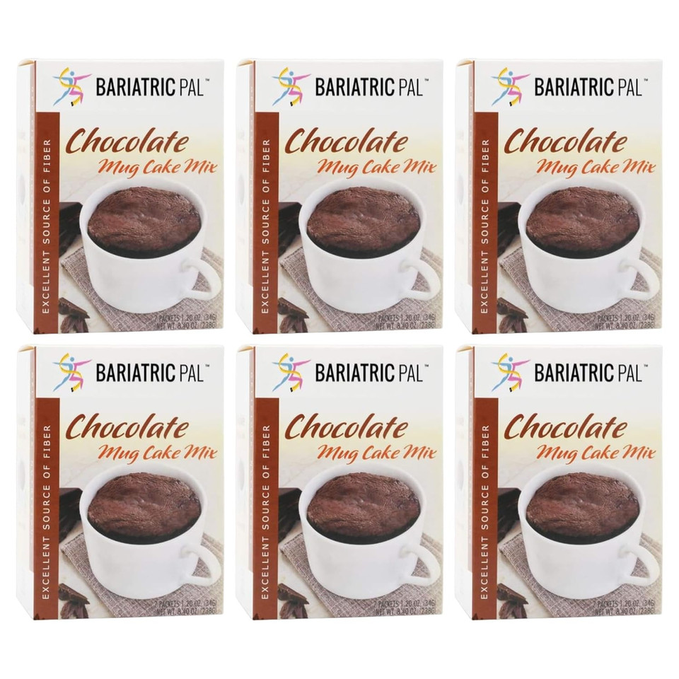 Bariatricpal High Protein Mug Cake Mix - Chocolate (6-Pack)
