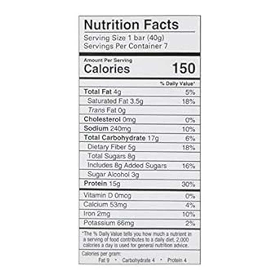 Bariatricpal Divine 15G Protein & Fiber Bars - Caramel Sea Salt (1-Pack)