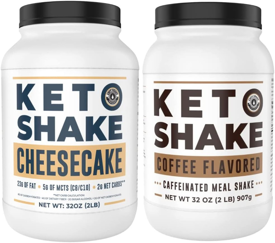 Keto Cheesecake and Keto Coffee Meal Replacement by Left Coast Performance