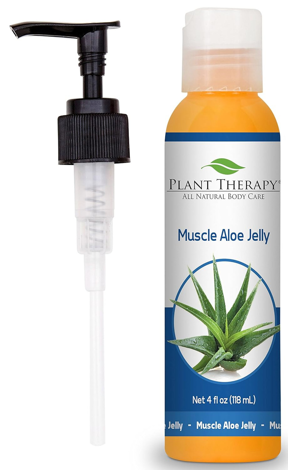 Plant Therapy Muscle Aloe Jelly 16 Oz Aromatherapy Jelly, All Natural
