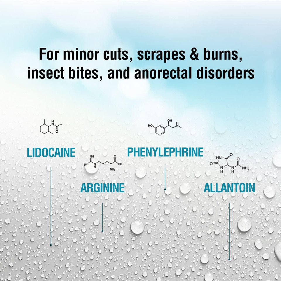 Ebanel Bundle Of Lidocaine Numbing Cream, And Numbing Spray