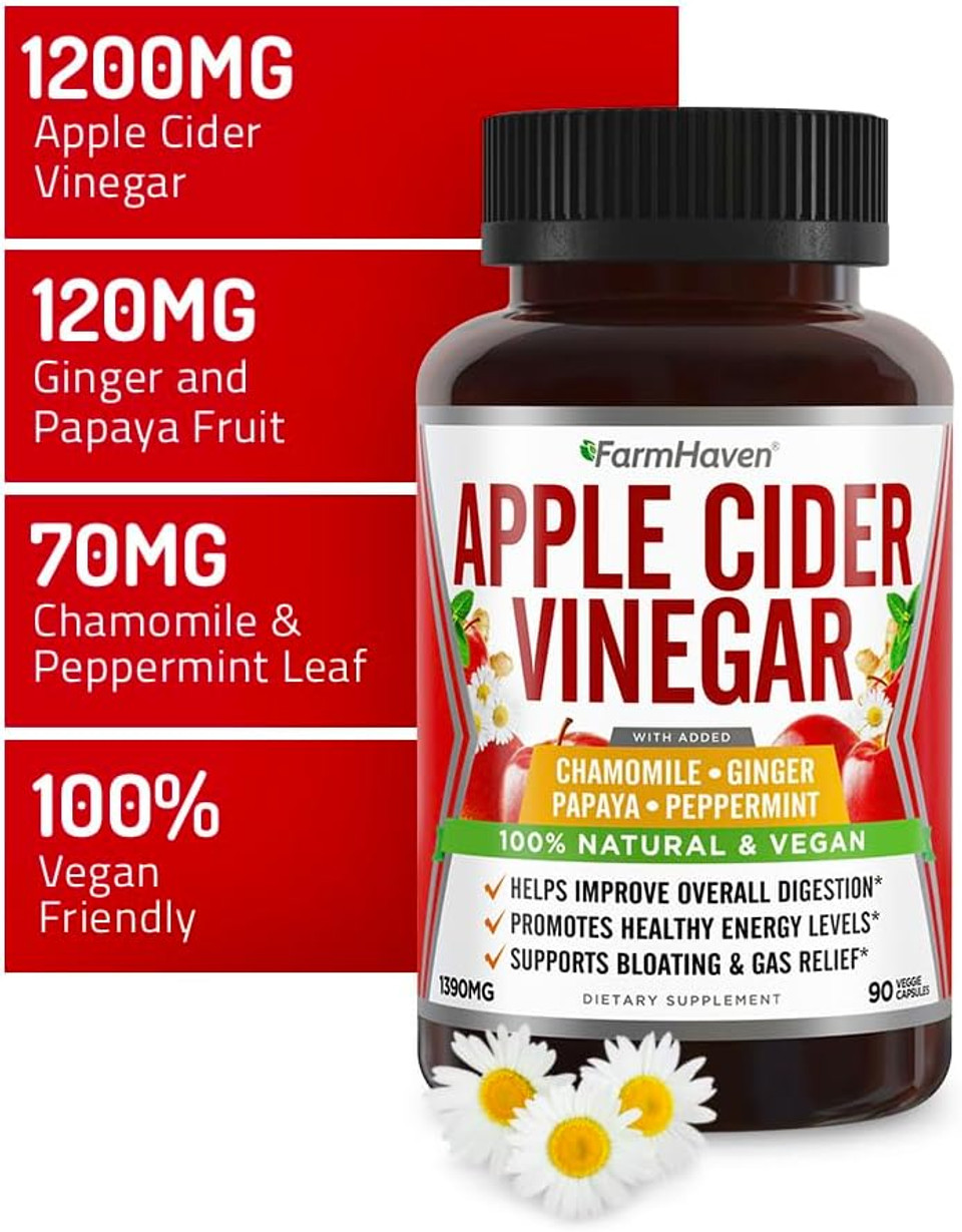 Farmhaven Magnesium + Milk Thistle + Apple Cider Vinegar