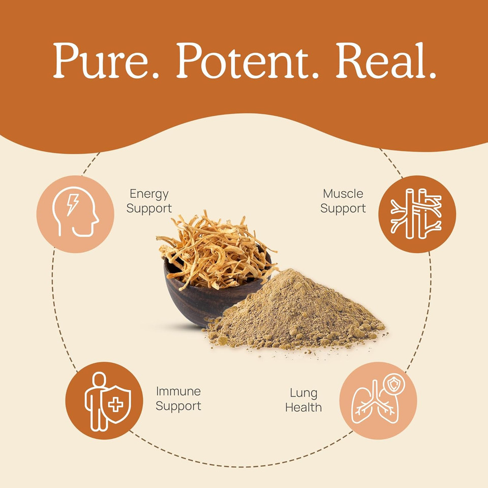 Real Mushrooms Ergothioneine (60Ct) And Cordyceps-M (120Ct) Bundle With Shiitake And Oyster Mushroom Extracts - Longevity And Energy - Vegan, Gluten Free, Non-Gmo - Natural Support For Healthy Aging