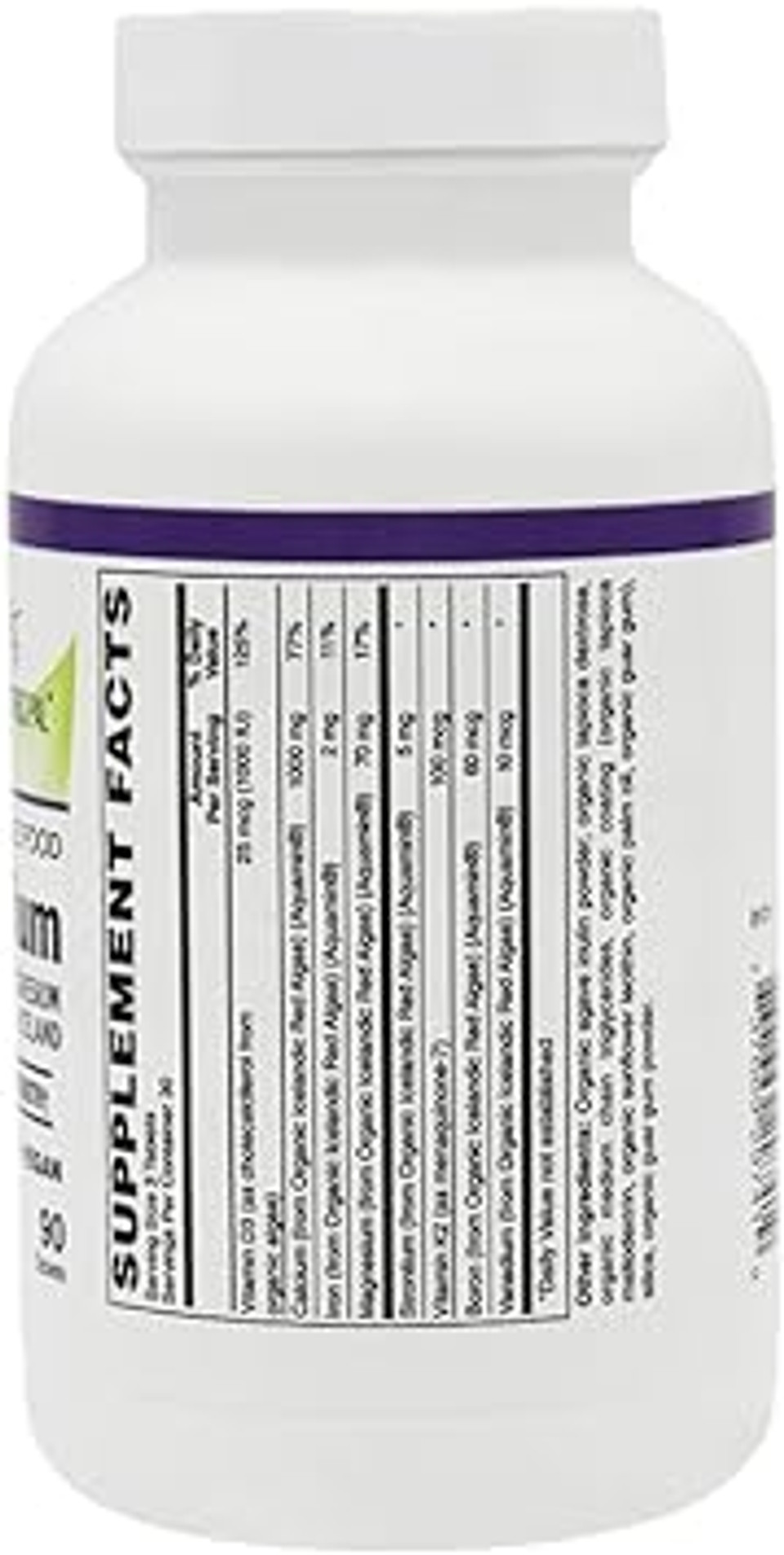 Bariatricpal Calcium 1,000 Mg Tablets With Magnesium, D3, And K2 - Certified Organic Whole Food & Certified Vegan! (90 Tablets)