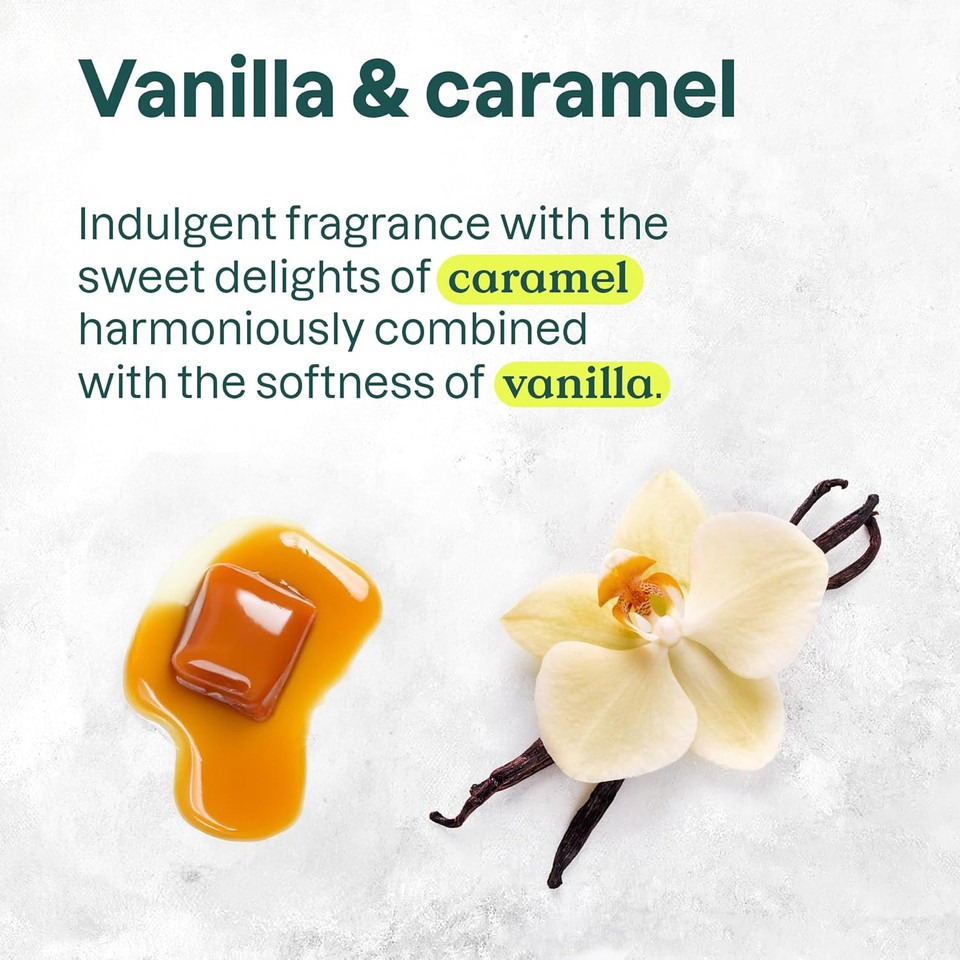 Attitude Liquid Hand Soap, Ewg Verified, Plant And Mineral-Based, Vegan Personal Care Products, Vanilla Caramel, 16 Fl Oz