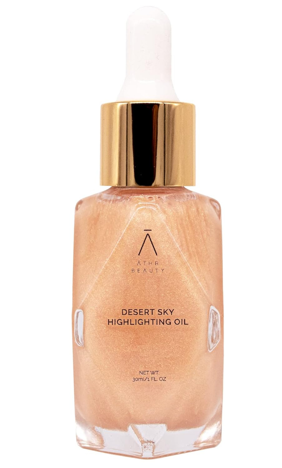 Thr Desert Sky Highlighting Oil | Face & Body Glow Oil To Nourish, Hydrate, & Moisturize | Organic, Clean, Non-Toxic I 30 Ml/ 1 Fl Ozsky Highlighting