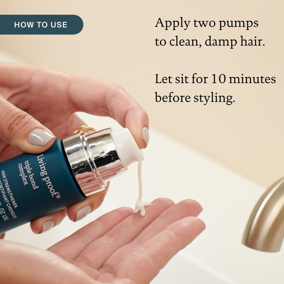 Living Proof Triple Bond Complex Leave-In Treatment And Hair Mask